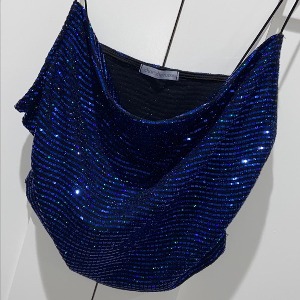 Charlotte Russe Disco Top